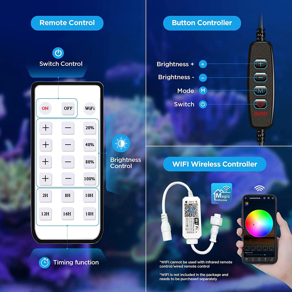 Lominie Pixie 30W Marine LED Reef Aquarium Light image 5