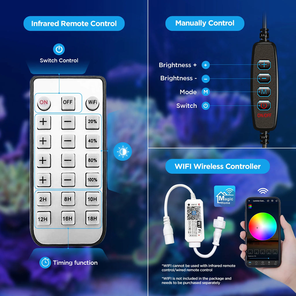 Lominie Asta 20 16W LED Reef Aquarium Light